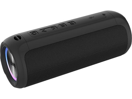 Altavoz inalámbrico - Vieta Solaris, 15 W, Bluetooth, 6hs, Negro